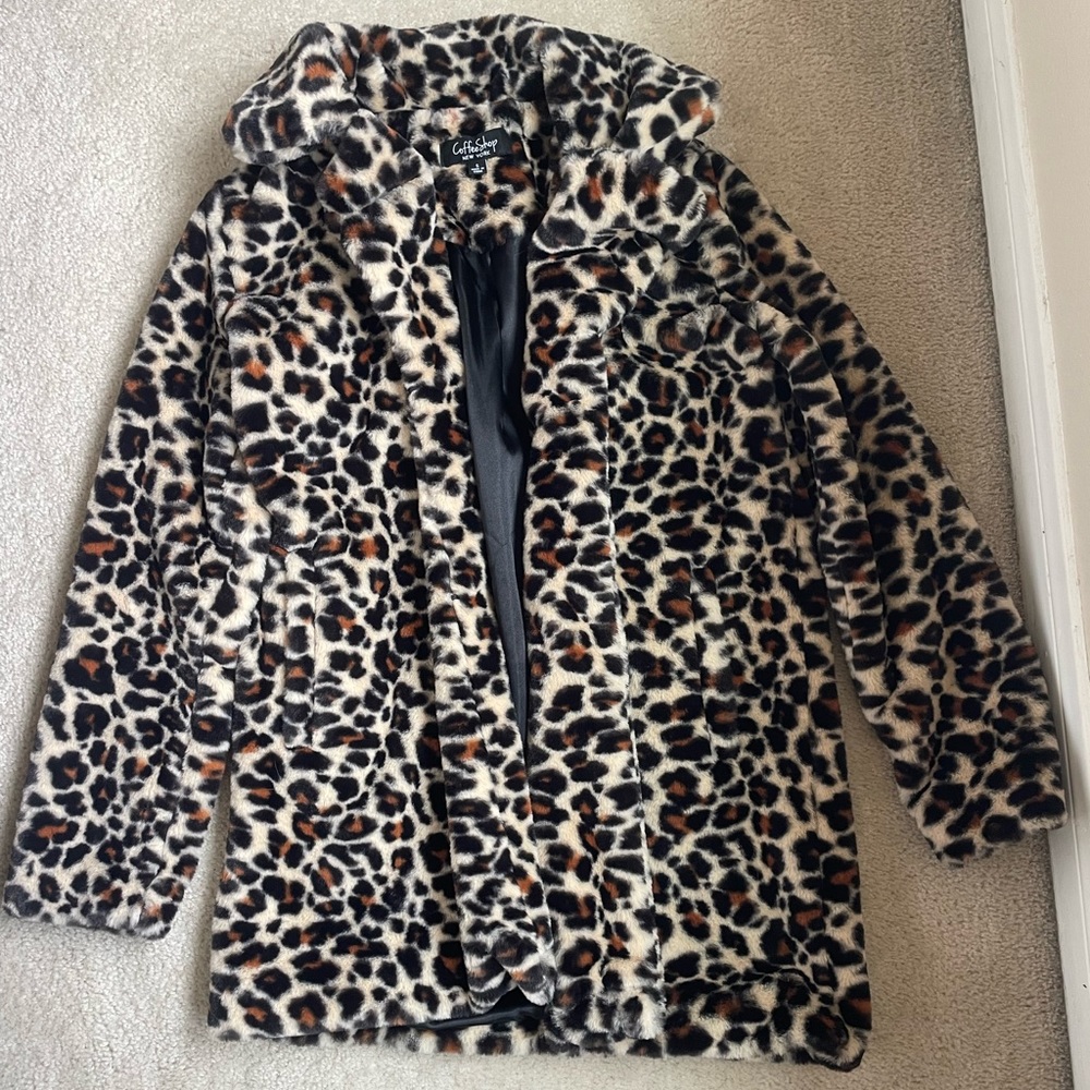 Cheetah Print Winter Jacket